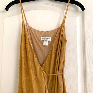 Hugo Buscati tan dress